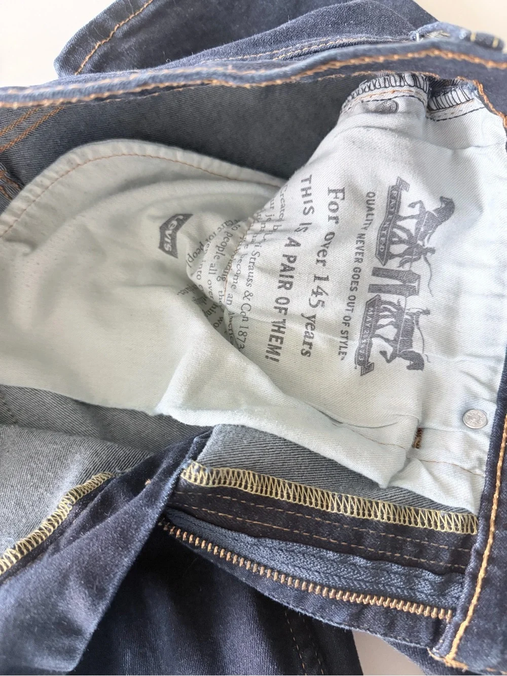 Levi's 511 Men's Indigo Slim Straight Jeans